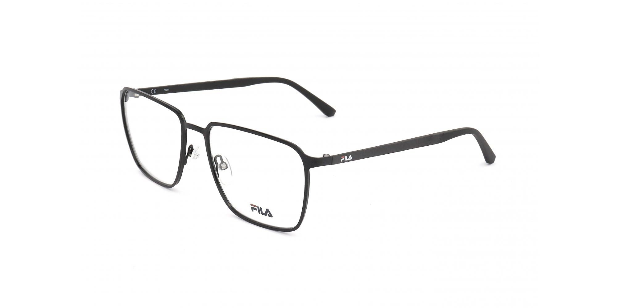 Fila VFI204 okulary z ostrością widzenia, całkowicie błyszczący czarny, 56