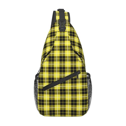 Crossbody Sling Backpack Clan Barclay Dress Modern Tartan Shoulder Chest Bag Daypack for Traveling Sport