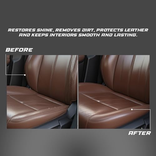 Image of Nippon Paint n-Shield Leather Upholstery Cleaner 250ml | Removes Dirt Grime & Stains | Cleans Conditions & Restores Finish | Suitable for Car Seats Sofas Bags | No.1 Paint Brand in Asia Pacific