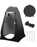 Maraiss Pop Up Camping Tent Privacy Shower Tent, Portable Pop Up Tent for Beach Changing & Camping Toilet, UV Protection Waterproof Outdoor Dressing Tent for Hiking, Fishing & Picnic ASIN B0GGGXFZTZ