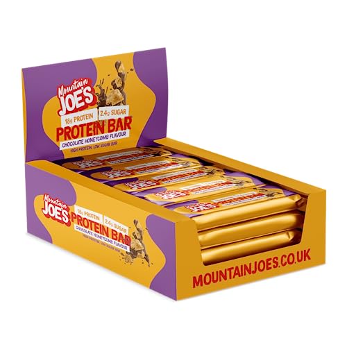 Mountain Joe's Protein Bar (12x55g) Panal de chocolate