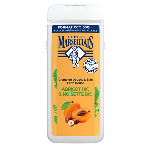 Le petit marseillais gel douche & bain abricots noisette bio 650ml - vue 2
