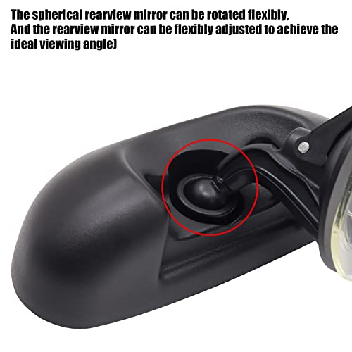 Image of Car Interior Rearview Baby Mirror, Universal Wide Angle Convex Mirrors (C)