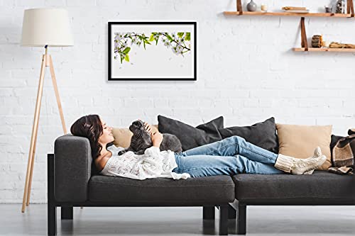 Affiche encadrée 60x40 cm pour décorer une chambre parentale