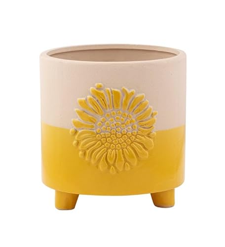 Napco Imports 5x5 Sunflower Indoor/Outdoor Planter