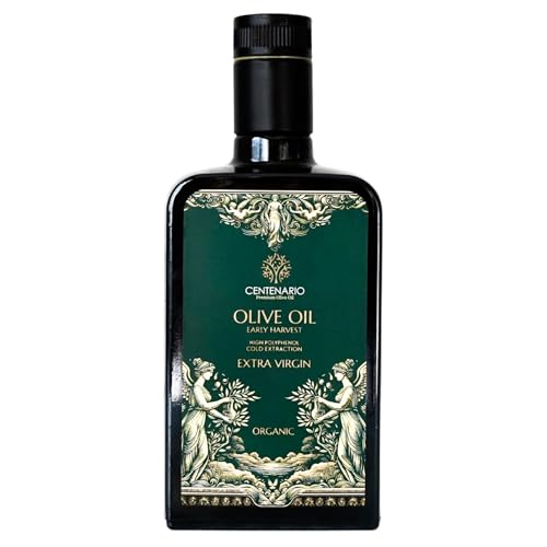 Centenario High Polyphenol Extra Virgin Olive Oil, Evoo, Organic ...