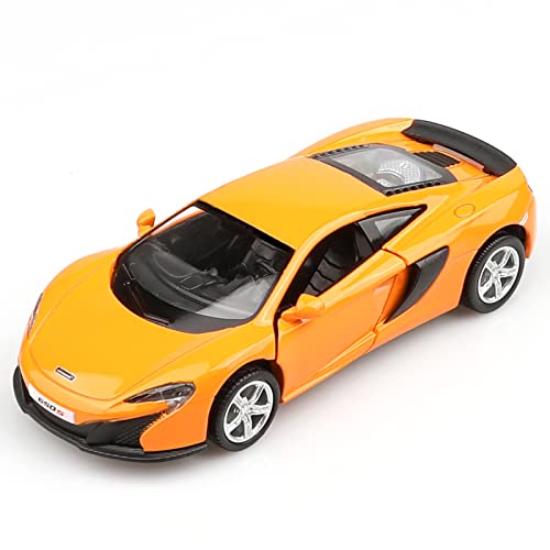 Modelo a escala 1/36 Mclaren 650S de metal fundido miniatura 1
