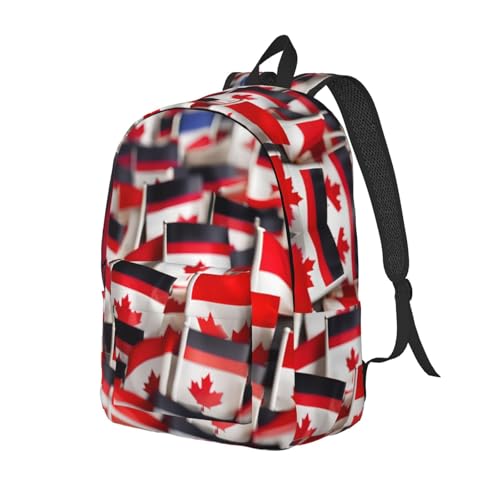 Sac à dos voyage femme imprimé Canada pour le week-end
