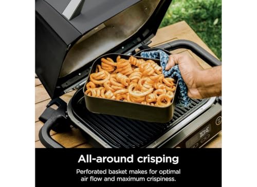 Ninja Woodfire Combo Crisper Basket for OG700, 2.5 Qt, Non-stick, Black - image 5
