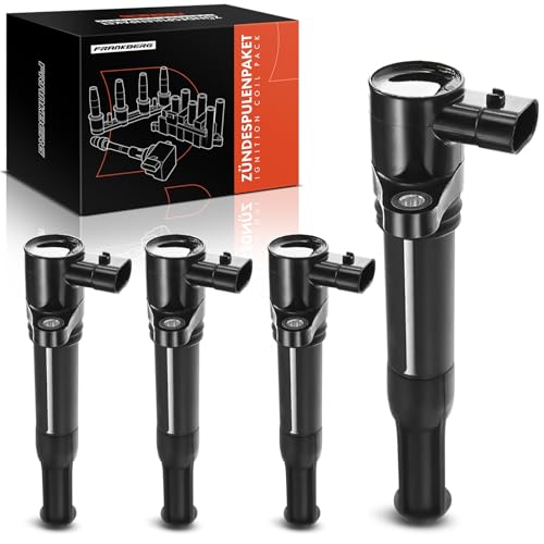 4x Zündspule für Mito 955 500 312 Bravo II 198 Doblo 263 Idea 350 Panda 169 Punto 188 Stilo Musa 1.2L 1.4L 2002-2017 46777288