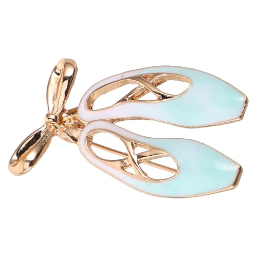 COSMOBETTY Broche Obsequio Único de Zapatilla de Ballet para Mujer en Aleación de Zinc, Versátil para Adornar Ropa, Sombreros y Bolsos para Apasionados del Ballet