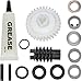 2 Replacement for Liftmaster 41c4220a Gear and Sprocket Kit fits Chamberlain, Sears, Craftsman 1/3 and 1/2 HP Chain Drive Models