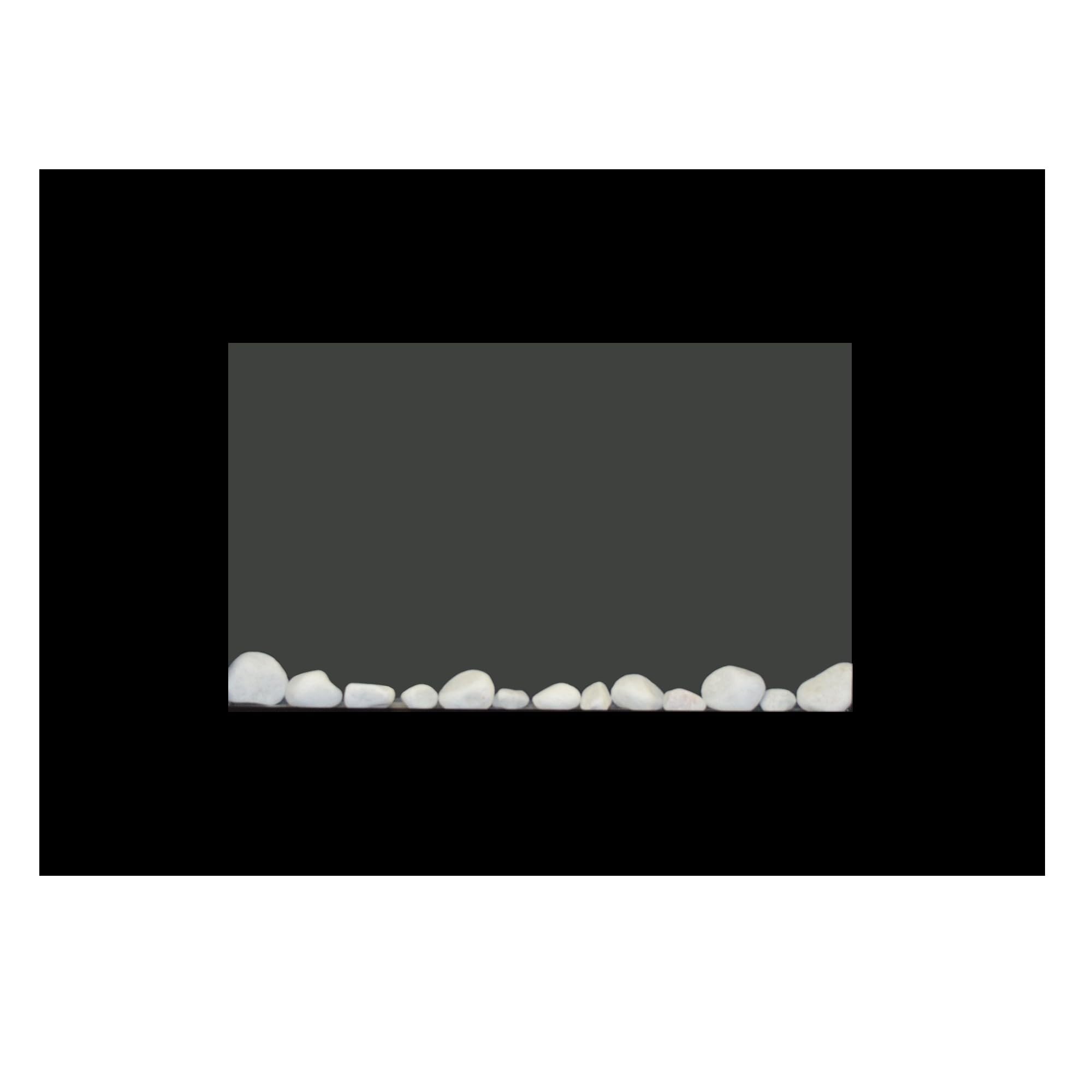 Syntrox Germany Wandkamin | Elektrokamin Wand | Wandkaminofen | Kamin hängend, modern und platzsparend, Verschiedene Farbeinstellungen, schwarzes Design