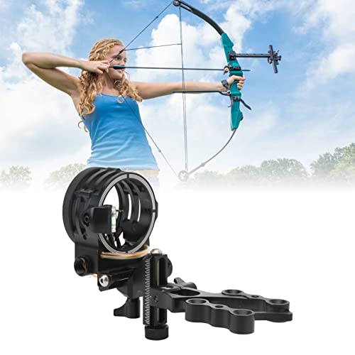 Mira de Arco de 5 Pinos, Metal Alienígena Mira de Arco de 5 Pinos Liga de Alumínio Mira de Arco e Fl