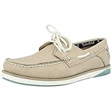 Castlerock Timberland Atlantis Break Boat Shoe Grau (Light Taupe) Nubuk 44½ EU