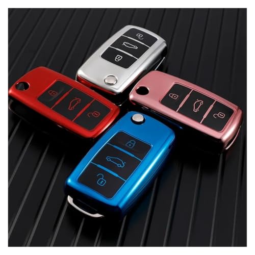 Estuche para llave de Beetle y Passat protector rojo ideal para el día a día 7