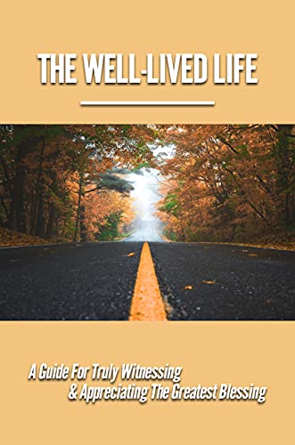 The Well-Lived Life: A Guide For Truly Witnessing & Appreciating