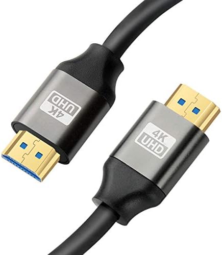 4K HDMI Cable 1.5ft, HDMI 2.0 Cable/lead, Aievrgad Ultra hdmi to hdmi cord high speed 18gbps, 4K@60Hz, ARC, gold-plated for 4K TV/PS4 3D, Ethernet,Video return,UHD 2160p,HD 1080p,21:9,4:4:4,1.5ft,grey