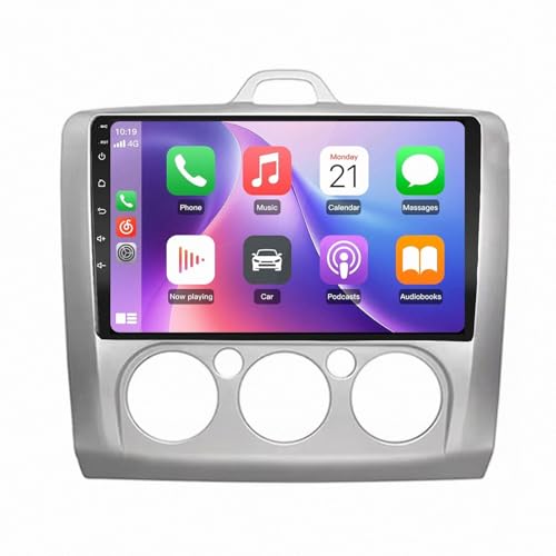 Autoradio para Ford Focus Mk2 Mk3 con Android Auto pantalla táctil 2G 32G y WiFi