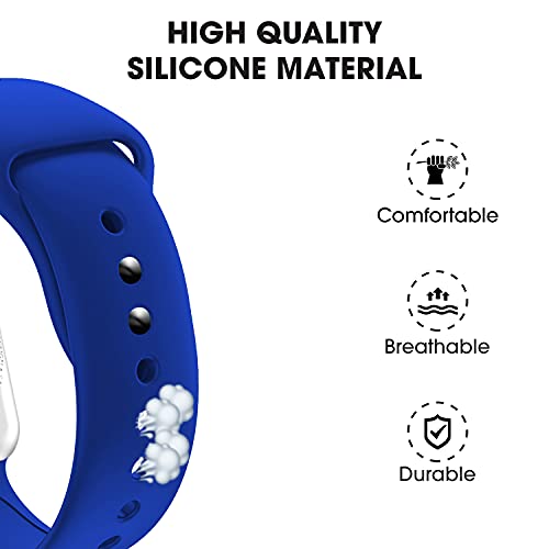 Image of GRIPP Soft Silicone Watch Strap for 40mm /41mm /42mm, Watch Series 11 /10 /9 /8 /7 /6 /5 /4 /3 /2 /1, SE 3 /2 /1, Slim, Lightweight, Adjustable (Watch Not Included)