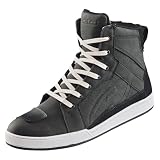Mélange de matériaux : le mélange de haute qualité d'amara, de microfibre et de cuir synthétique donne aux chaussures de moto hommes confort et une protection du levier de vitesse assure la durabilité des baskets de moto hommes