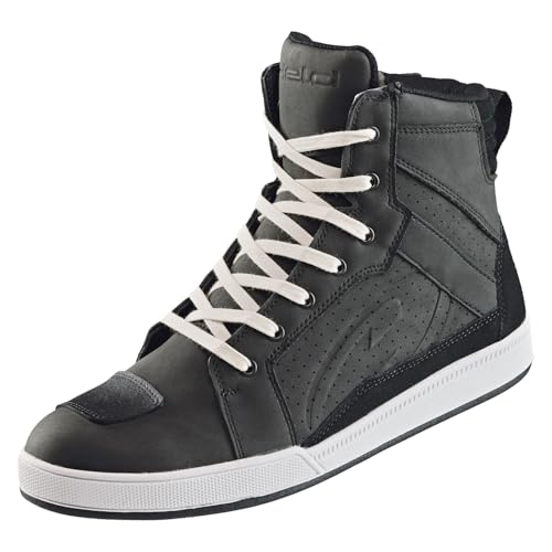 Chaussures de moto pour femme en amara et microfibre noire Held Marick