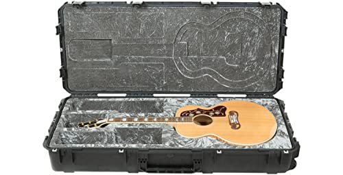 Skb 3I-4719-20 Injection Molded Jumbo Guitar Case With Wheels #TOP1