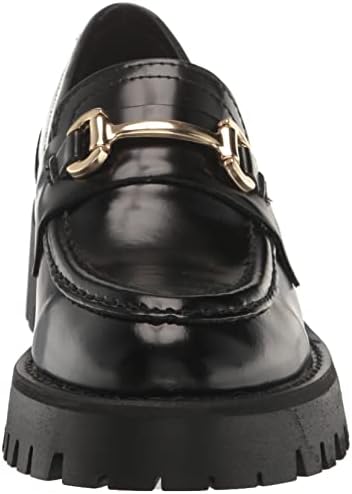 Steve Madden Women's Lando Loafer, Black, 6.5 | Image 1