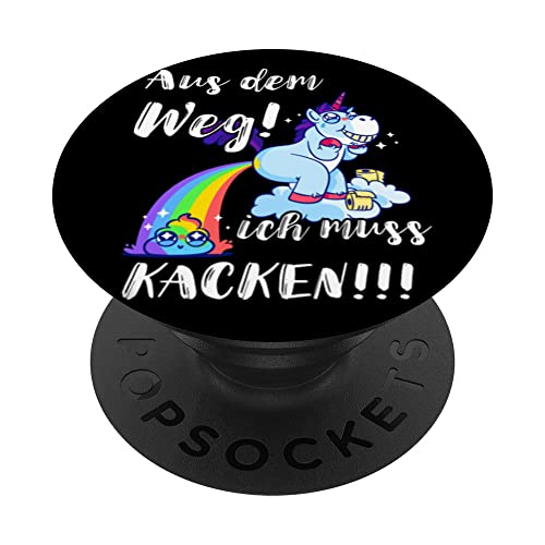 PopSockets Einhorn Handy-Grip – Magisches Design, Austauschbar, Für Glatte Handyhüllen