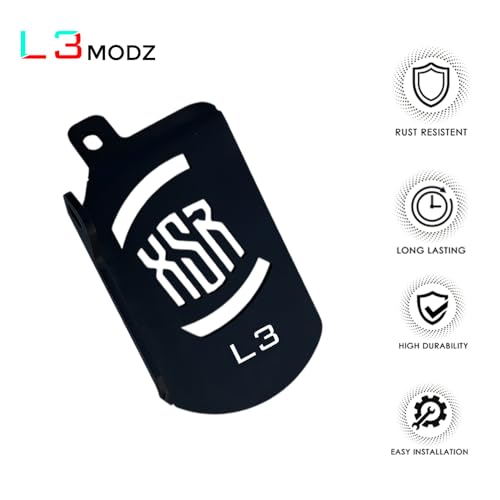 Image of L3 MODZ XSR 155 Pillion Footrest - Heavy-Duty Rear Passenger Footrest with Direct Fit (Right side)
