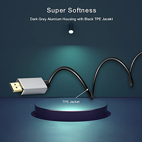 Cable DisplayPort Premium 8K Helos con conectores macho de alta precisión y 5m 5