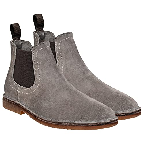 Image of Hx London SUEDE CHELSEA BOOT FOR MEN