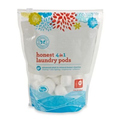 Honest 50-count 4-in-1 Laundry Packs