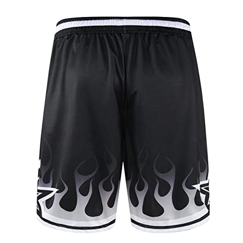 2/3 Pack Basketball Shorts with Zipper Pockets for Men,Active Athletic Shorts4