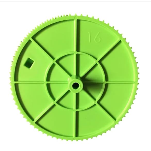 THE MINGO Mingo Marker Firewood Marking Wheel - 16" Marking Wheel - Green - Firewood Measuring Tool - Logging, Firewood Production