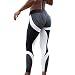 Lookatool Clearance Women's 3D Print Yoga Pants Skinny Workout Gym Leggings (Black, L)