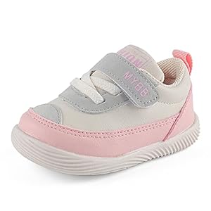 LACOFIA Baby Shoes Infant Toddler Boys Girls Trainers Non-Slip Rubber Sole First Walking Shoes Sneakers
