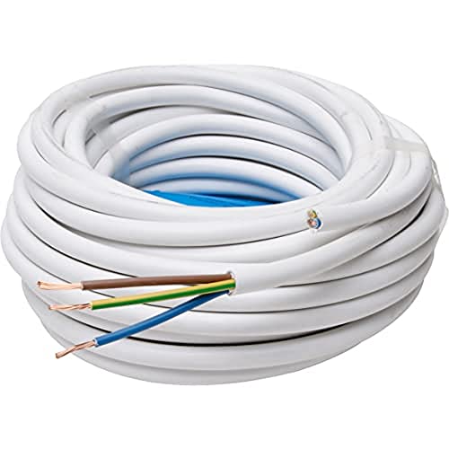 Kopp 151810842 - Cable eléctrico, Blanco