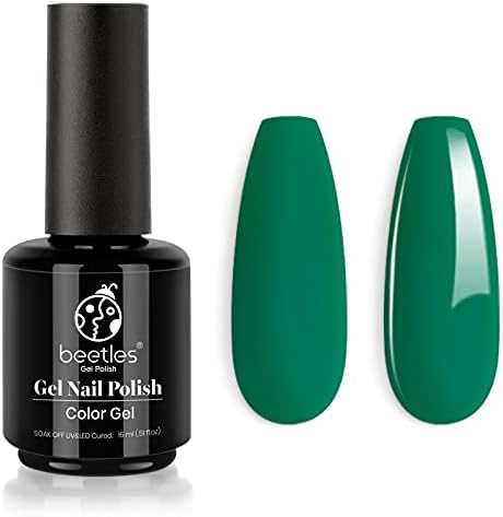 Beetles Gel Nail Polish Cynthia Cyan Color Spring Summer Soak Off LED Nail Lamp Gel Polish -SIZE: .5 fl.Oz/Each 15 ml/Each