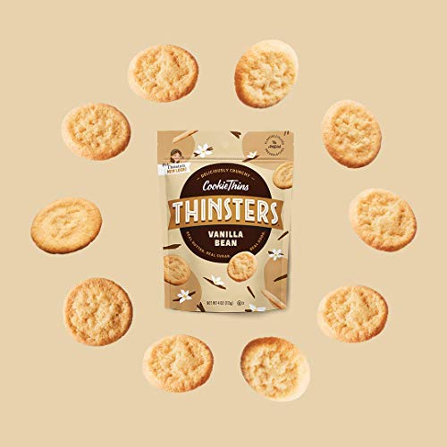 Image of Thinsters Cookies, Vanilla Bean Cookie Thins, 4 oz Pack