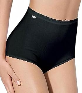 Playtex Majtki damskie Bawełna Stretch x3, czarny, 42