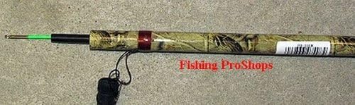 HT 10' Camoflauge "Fish Hunter" Crappie/Brim Pole w/Neon Tip - 3 Sections