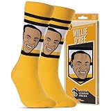 Major League Socks - NHL Boston Bruins Fan Socks - Ideal for Hockey Lovers - Unisex Apparel for Sports Enthusiasts - Collectible Hockey Merchandise - Size 7-13 - Willie O'Ree