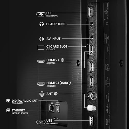 Hisense 75 Inch QLED 4K Smart TV, HSR 120Hz Quantum Dot Colour, 75E7Q (2025), VIDAA Smart OS with 8-Year Updates, Dolby Vision, Dolby Atmos, AI Picture, Filmmaker Mode