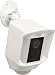 Silicone Skin Case Cover for Ring Spotlight Cam Battery or Solar, Offer Sun Glare UV Weather Protection & Disguise Spot Light Security Camera - White