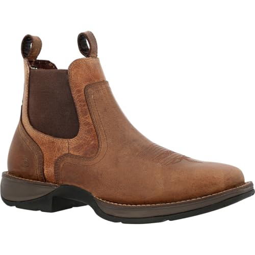 Durango mens Red Dirt Rebel Square-toe Western Boot