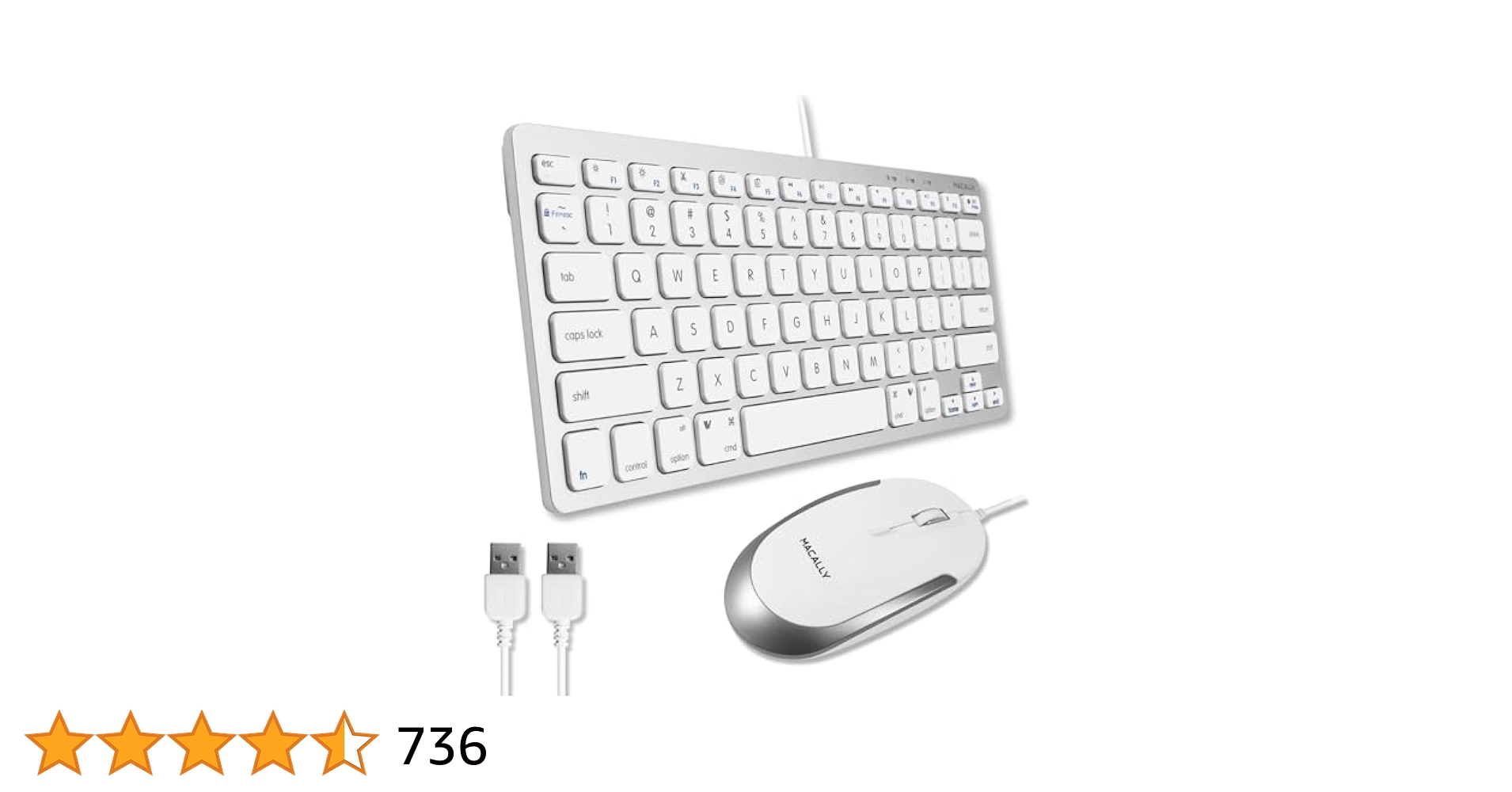 Macキーボードセット カラーキーキャップセット - Mac用Cmd/Optキー（バルク品