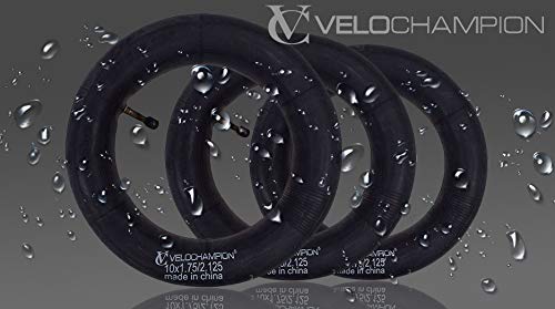 VeloChampion Pacote com 3 BMX Infantil Bicicleta Ciclo Pram Interior Tubo de Borracha 25,4 cm 30,4 c