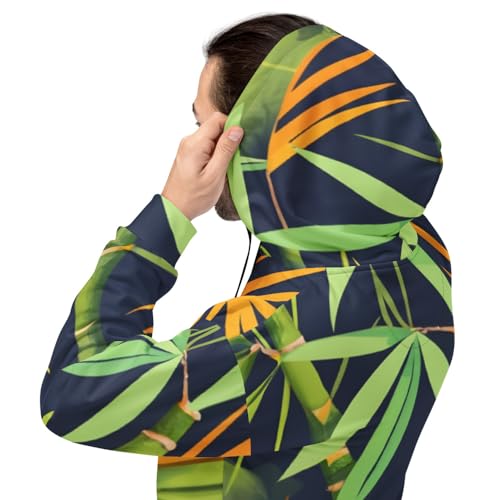 Sweat à capuche imprimé pour un style urbain dynamique et décontracté