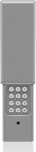 Abridor de puerta de garaje universal con teclado sin llave, controla hasta 2 puertas, funciona con Chamberlain, LiftMaster, Craftsman, Genie y más
